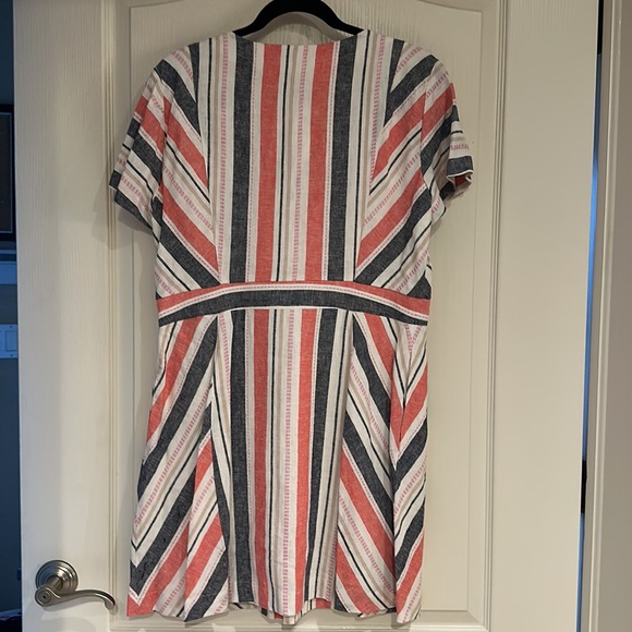 Red white and blue Parker summer dress - Picture 2 of 2